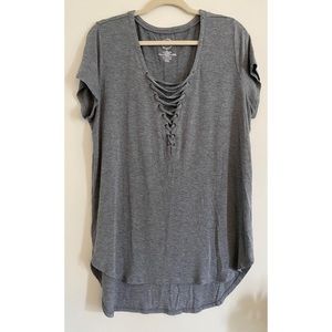 Maurice’s Lace-Up Shirt